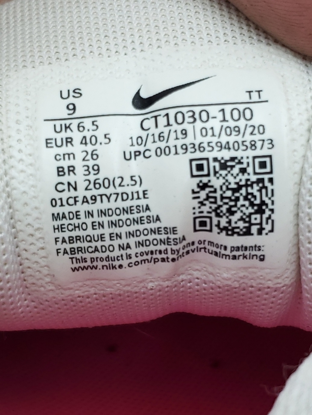 NIKE Air Max 90 Sneakers Watermelon White/Pink Neon Activewear Shoes Womens Sz 9 - Picture 2 of 10